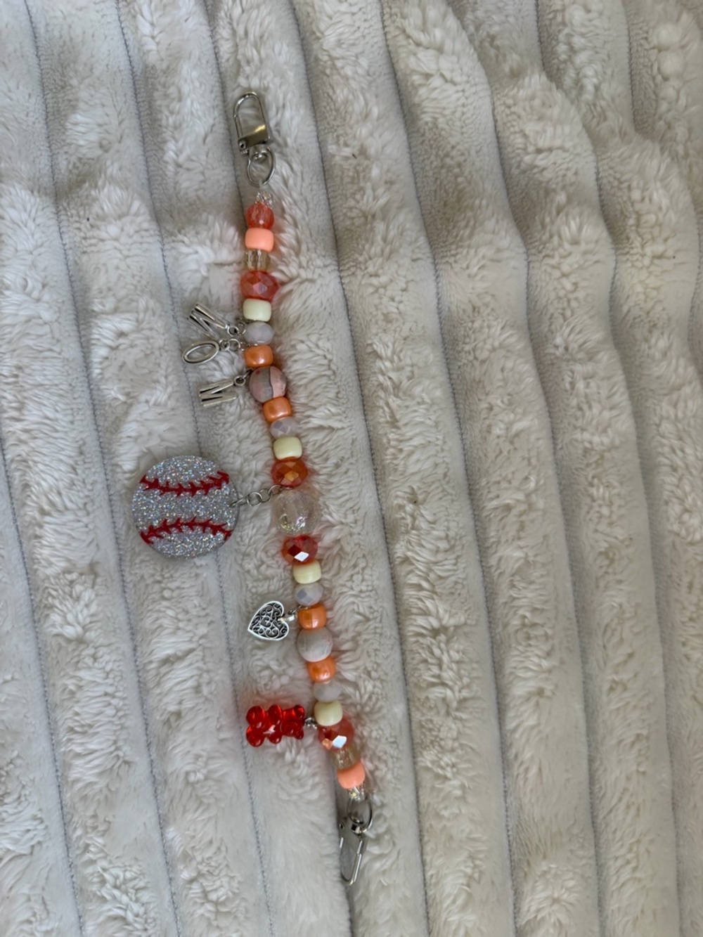 Purse charm - baseball